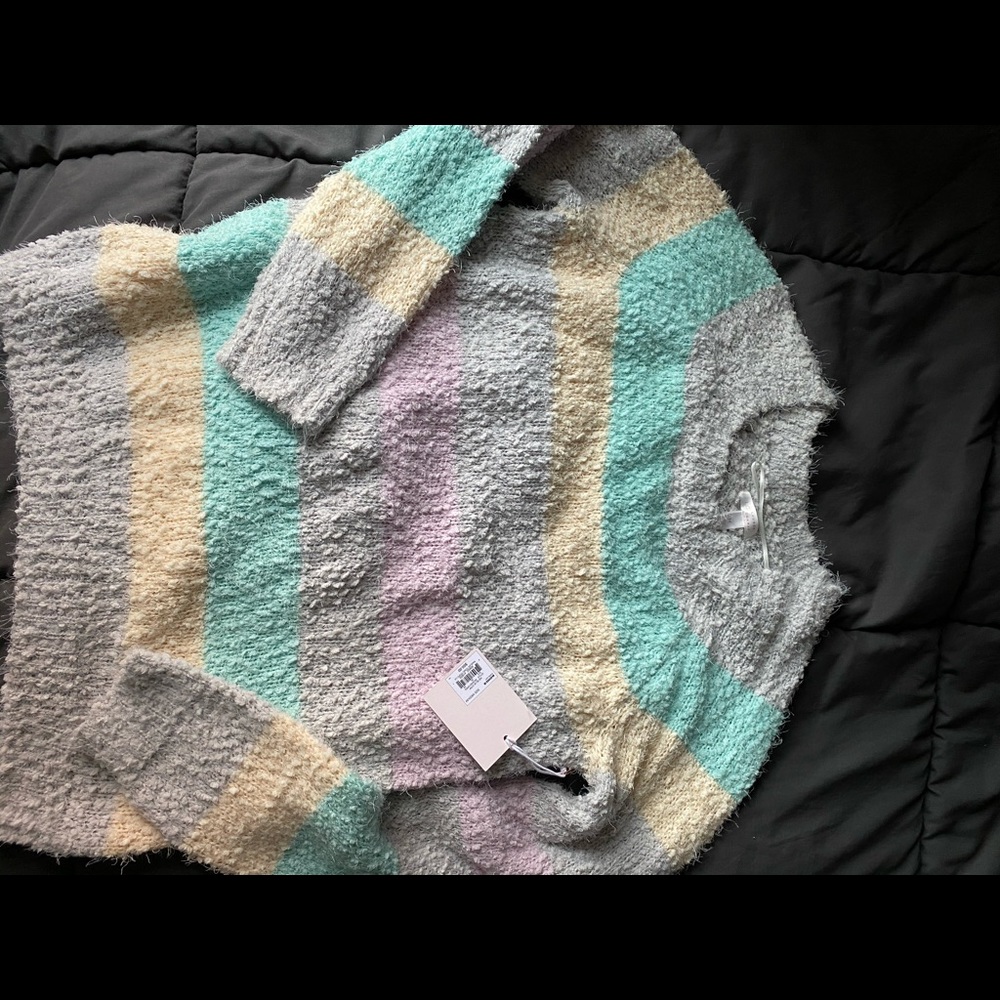Lauren Conrad striped sweater